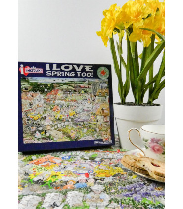 Mike Jupp I Love Spring Too 1000 Piece Jigsaw Puzzle