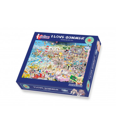 Mike Jupp I Love Summer 1000 Piece Jigsaw Puzzle