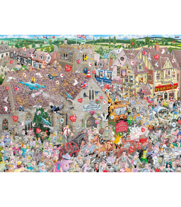 Mike Jupp I Love Weddings 1000 Piece Jigsaw Puzzle