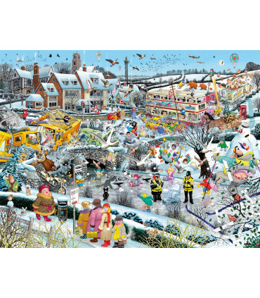 Mike Jupp I Love Winter 1000 Piece Jigsaw Puzzle