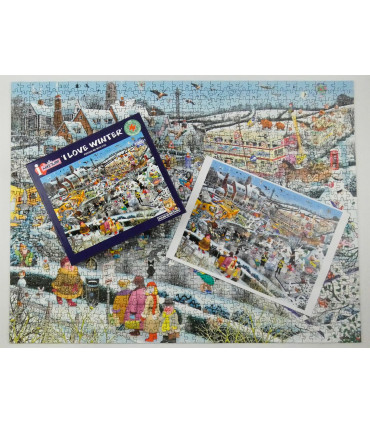 Mike Jupp I Love Winter 1000 Piece Jigsaw Puzzle