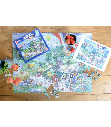 Mike Jupp I Love the Countryside 1000 Piece Jigsaw Puzzle
