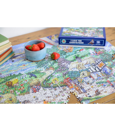 Mike Jupp I Love the Countryside 1000 Piece Jigsaw Puzzle