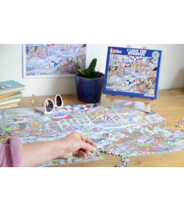 Mike Jupp I Love the Weekend 1000 Piece Jigsaw Puzzle