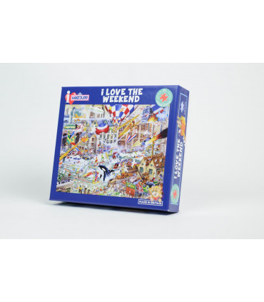 Mike Jupp I Love the Weekend 1000 Piece Jigsaw Puzzle
