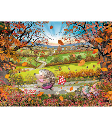 Mike Jupp Priscilla Prickle 1000 Piece Jigsaw Puzzle