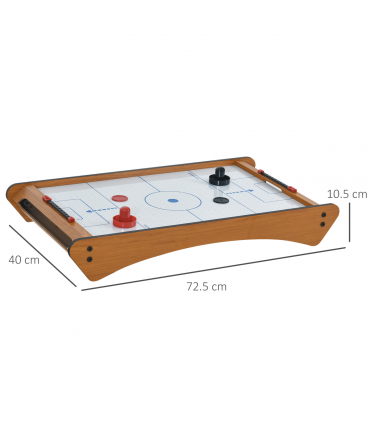 Mini Air Hockey Tabletop Game w/ 2 Pucks Pushers Fan Scoreboard  HOMCOM