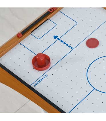 Mini Air Hockey Tabletop Game w/ 2 Pucks Pushers Fan Scoreboard  HOMCOM