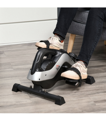 Mini Exercise Bike 8 Levels Magnetic Resistance Leg Fitness LCD Display HOMCOM