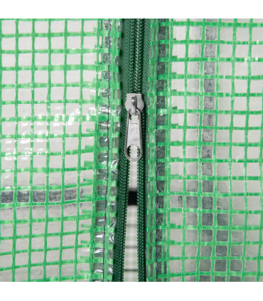 Mini Greenhouse 4-Tier Portable Plant House Shed w/ PE Cover, Green Outsunny