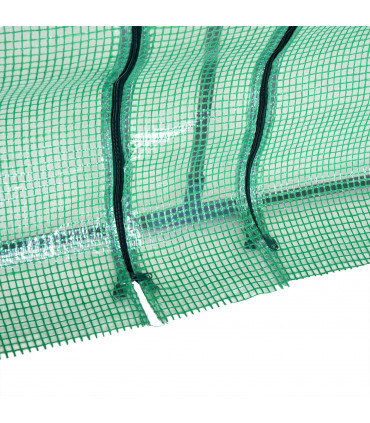 Mini Greenhouse Garden Planter Zipper Doors Portable 270 x 90 x 90cm