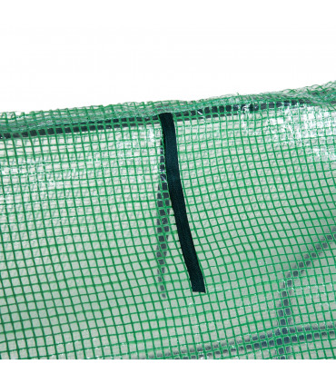 Mini Greenhouse Garden Planter Zipper Doors Portable 270 x 90 x 90cm