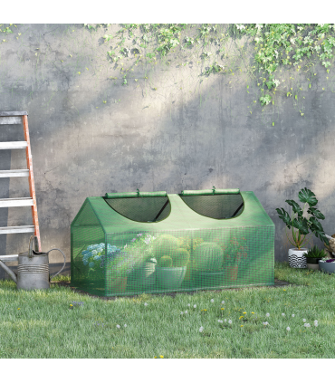 Mini Greenhouse, with Durable PE Cover, 119x60x60cm