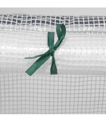 Greenhouse Poly tunnel Steel White 180L x 90W x 90Hcm Mini Small for Plants