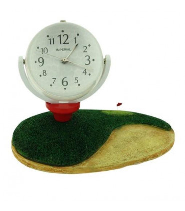 Miniature Clock Golf Playing Green Globe IMP424 - CLEARANCE NEEDS RE-BATTERY