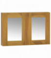 Mirror Cabinet 60x10x40 cm Solid Wood Teak