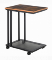 Mobile Sofa Side End Coffee C Table Laptop Stand Rolling Castors
