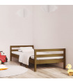 Bed Frame Honey Brown 90x200 cm Solid Wood Pine