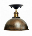 Ceiling Light Industrial Retro Light Shade Flush Mount Fitting Modern Brusher