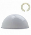 Retro Dome Easy Fit Light Shades Modern Ceiling Pendant Lampshades Metal colors 