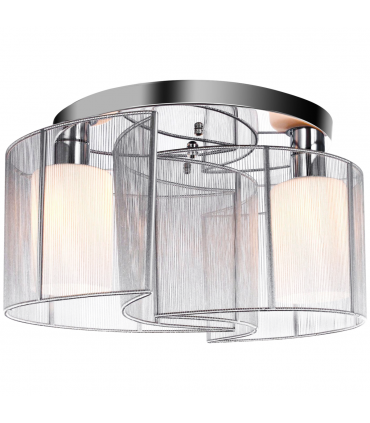 Modern Design Mini Style Flush Mount Ceiling Light with Flush Metal White