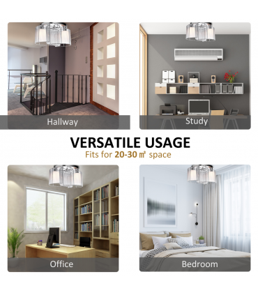 Modern Design Mini Style Flush Mount Ceiling Light with Flush Metal White