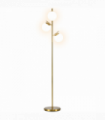 Modern Floor Lamp for Living Room Bedroom, 3 Light Tree Standing Lamp, Gold