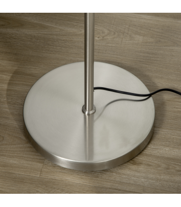 Modern Floor Lamp for Living Room Bedroom, 3 Light Tree Standing Lamp, Silver