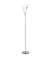 Modern Floor Lamp for Living Room Bedroom, 3 Light Upright Standing Lamp