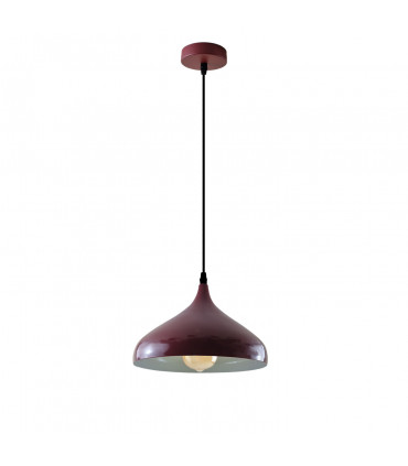 Metal Modern Mosque Burgundy Hanging Pendant Ceiling Lamp Lighting UK E27 31cm