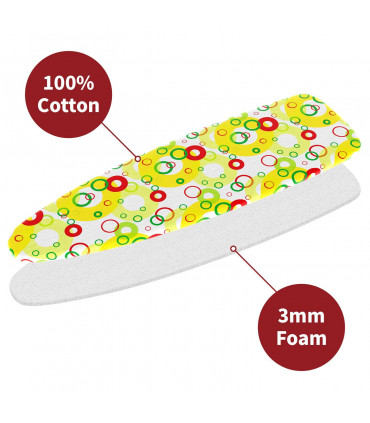 VINSANI IRONING BOARD COVER BUBBLES 1010099