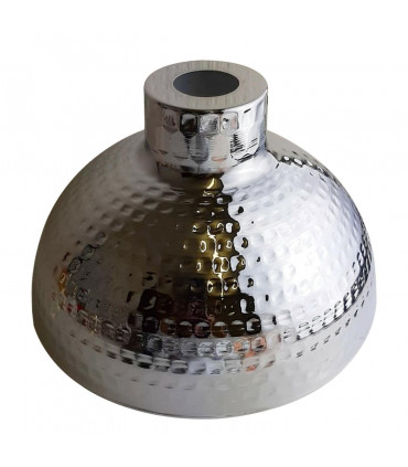 Ceiling Light Shade Modern Retro Metal Chrome 26cm(Diameter)*16.5cm(Height)