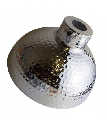 Ceiling Light Shade Modern Retro Metal Chrome 26cm(Diameter)*16.5cm(Height)