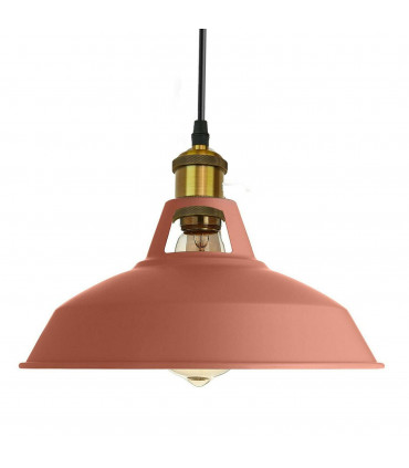 Pendant Lights Pink Metal + PVC Modern Vintage Industrial Retro Ceiling Light