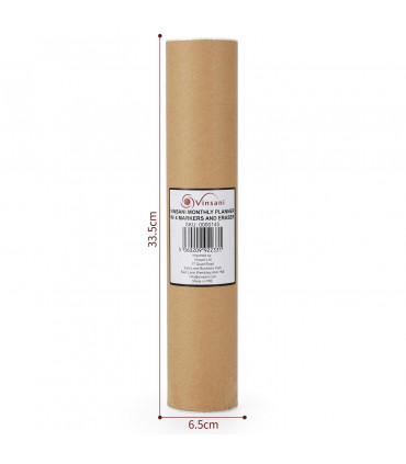 Vinsani Monthly Planner 4 Markers & Eraser 0000145