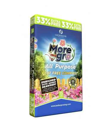 More Gro All Purpose Peat Free Compost 15L / 50L
