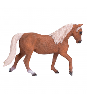 Morgan Stallion Palomino Toy  Realistic Horse Figurine