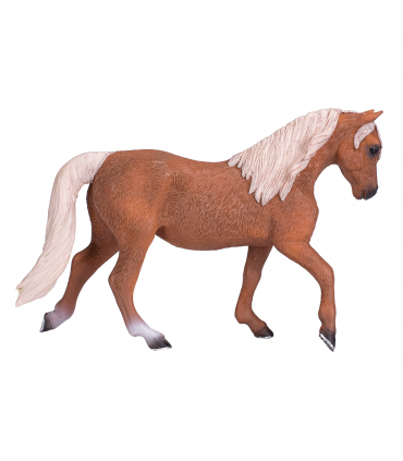 Morgan Stallion Palomino Toy  Realistic Horse Figurine