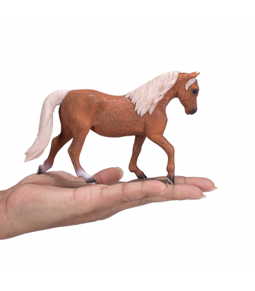 Morgan Stallion Palomino Toy  Realistic Horse Figurine