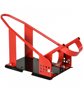 Motorcycle Wheel Chock 8-15.5 cm Metal Holder For Truck And Trailer HOMCOM