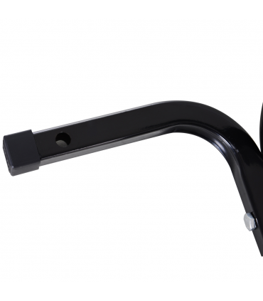 Motorcycle Wheel Chock Metal Motorbike Holder Pre-Drilled Holes HOMCOM