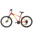 Mountain Bike 21 Speed 27.5 inch Wheel 38 cm Red
