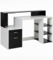 Multi-Storage & Workstation Desk Table Storage Shelves Home Office HOMCOM