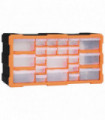 Multi-drawer Organiser with 22 Drawers 49x16x25.5 cm