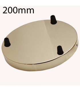 Multi-outlet ceiling rose, 3-way outlet five colors~2146