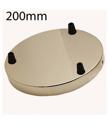 Multi-outlet ceiling rose, 3-way outlet five colors~2146