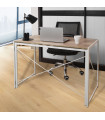 Multifunction Folding Desk Portable Compact Computer Table In White