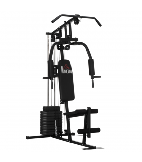 Multifunction Home Gym Machine with 45kg Weights for Full Body Workout HOMCOM