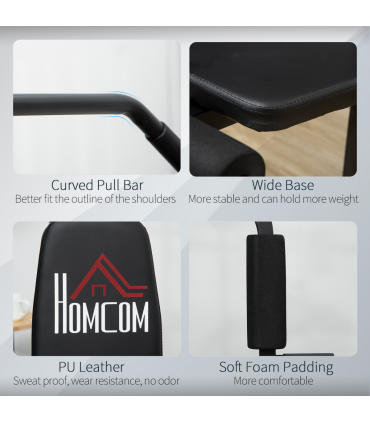 Multifunction Home Gym Machine with 45kg Weights for Full Body Workout HOMCOM