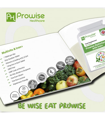 Multivits and Iron+ 180 Tablets by Prowise Healthcare